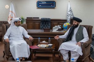 دیدار و گفت‌وگوی معاون شورای امنیت ملی قطر و وزیر دفاع